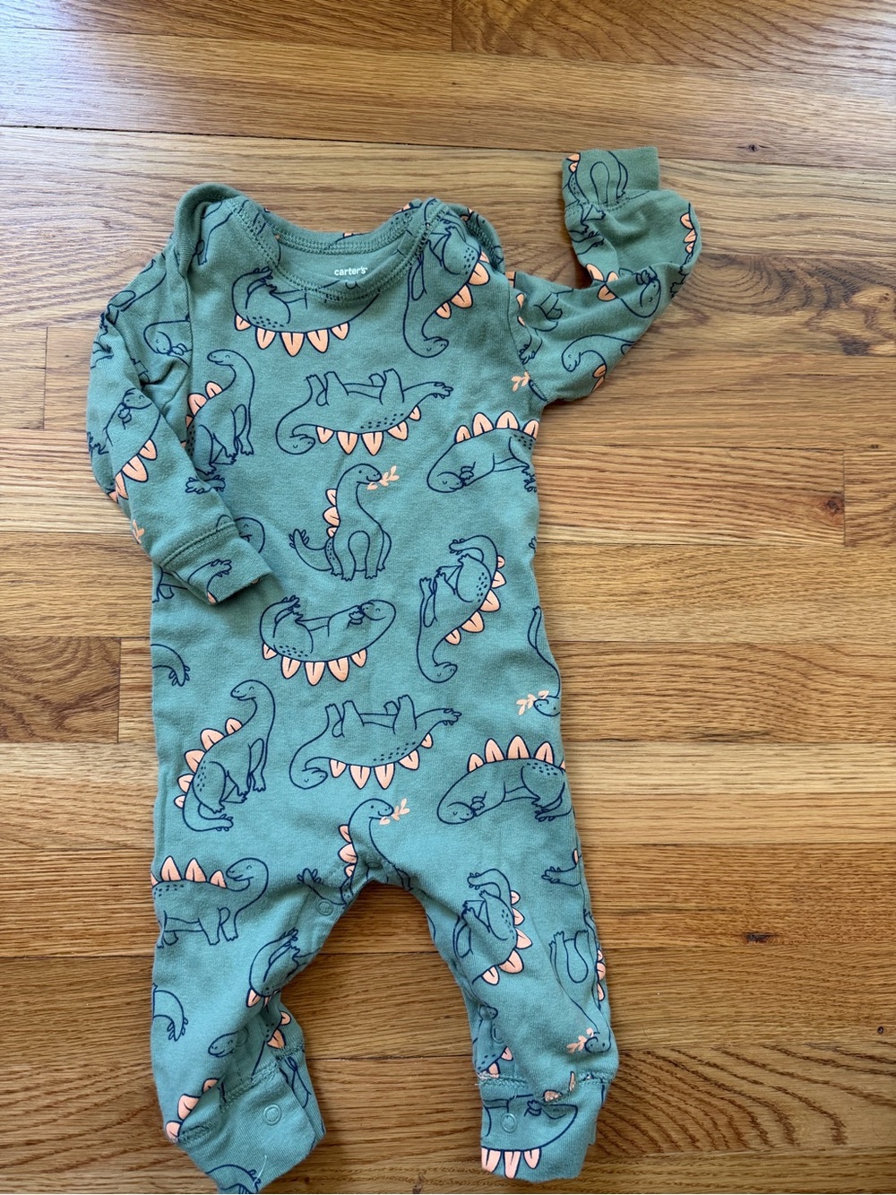 New dino onesie 9 months boy